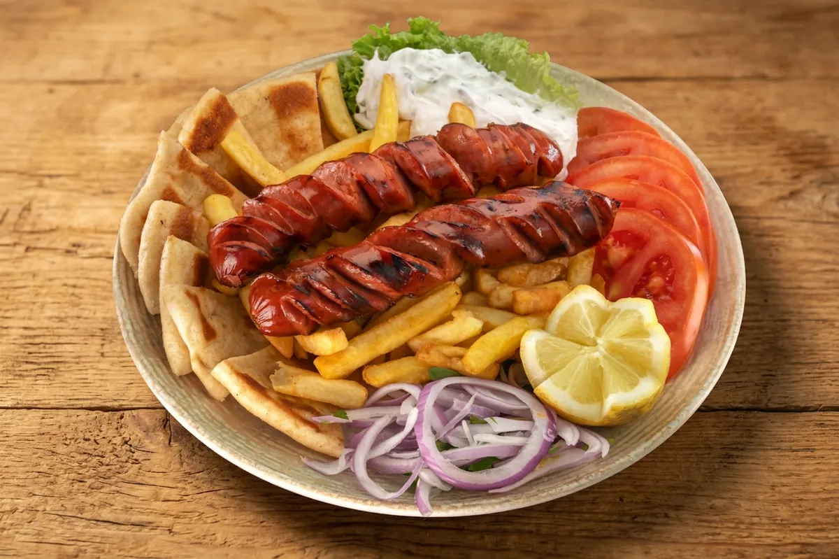 Spicy Sausage Plate