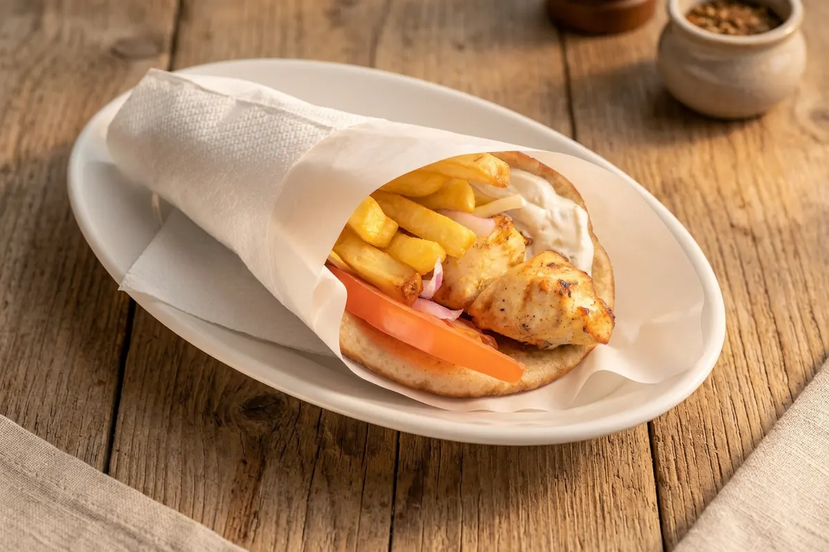 Chicken Souvlaki Pita