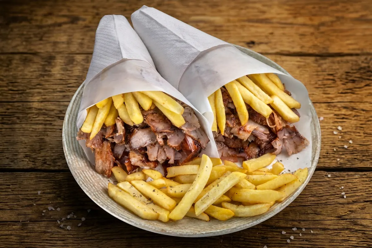 Pork Gyros Pita